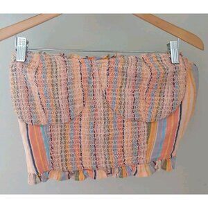Anthropologie Pilcro Crop Top Tank Corset